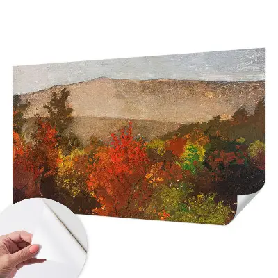 Papel de parede autocolante para quarto com estampa Panorama de outono