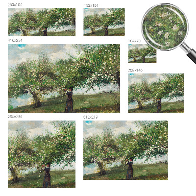Papel de parede autocolante Cena de primavera