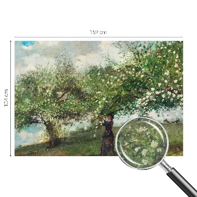 Papel de parede autocolante com estampa de cena de primavera