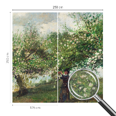Papel de parede autocolante Cena de primavera