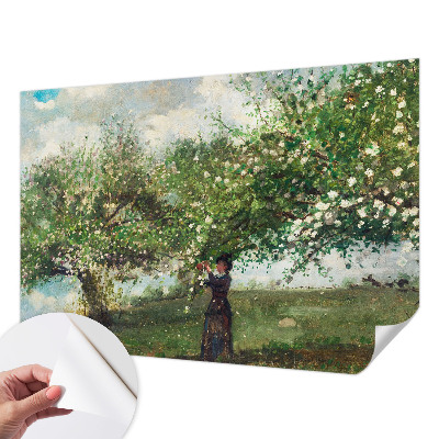 Papel de parede autocolante Cena de primavera