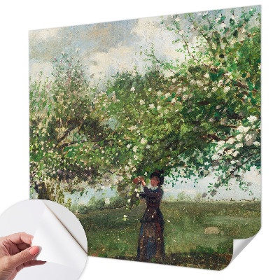 Papel de parede autocolante Cena de primavera