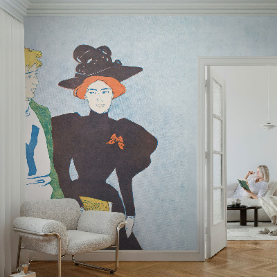 Papel de parede autocolante para quarto Estilo retrô