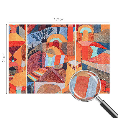 Papel de parede autocolante com padrão de mosaico colorido