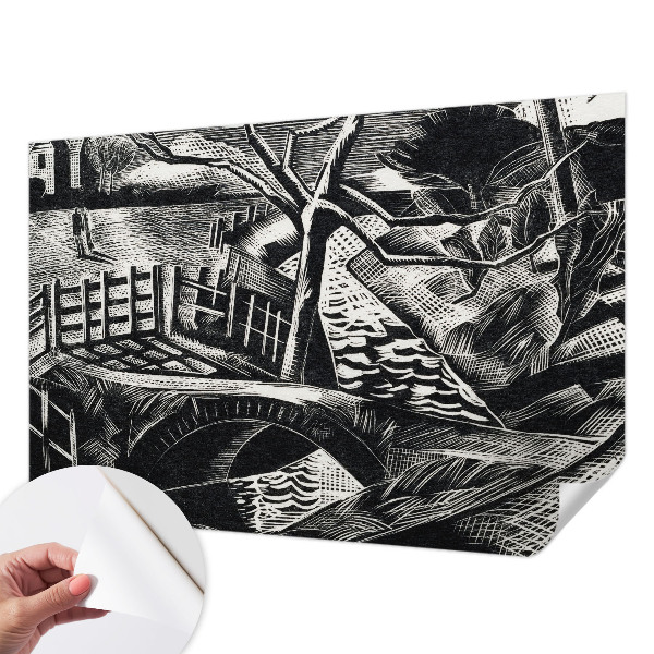 Autocolante de parede fotográfico Paisagem arquitetônica