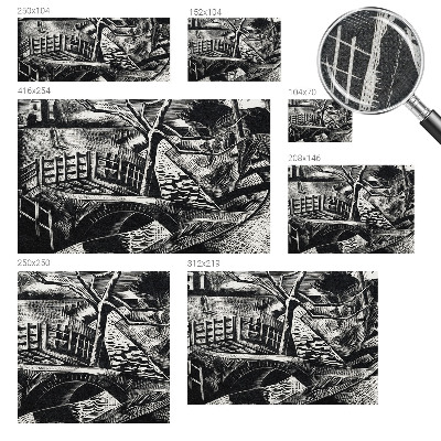 Autocolante de parede fotográfico Paisagem arquitetônica