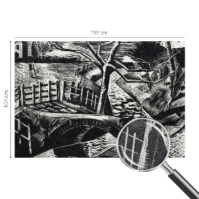 Autocolante de parede fotográfico Paisagem arquitetônica