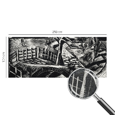 Autocolante de parede fotográfico Paisagem arquitetônica