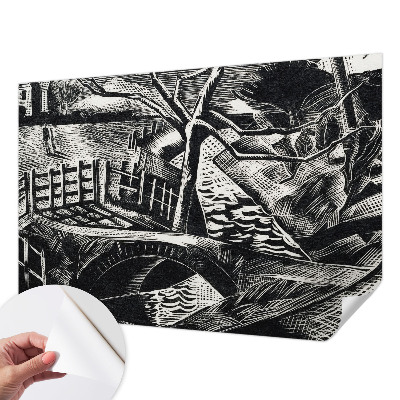 Autocolante de parede fotográfico Paisagem arquitetônica