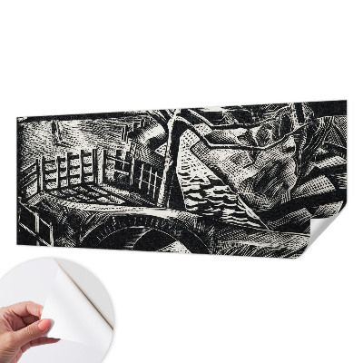 Autocolante de parede fotográfico Paisagem arquitetônica