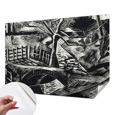 Autocolante de parede fotográfico Paisagem arquitetônica