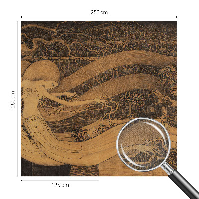 Papel de parede para criança Personagens surrealistas