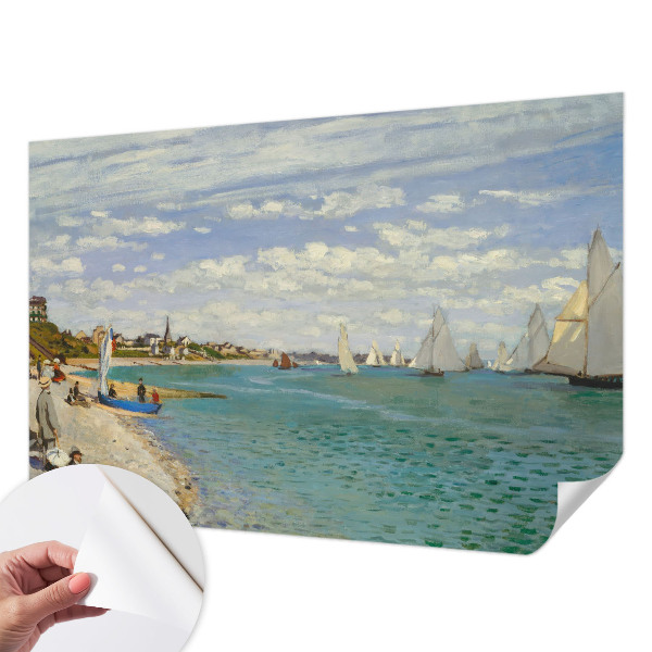 Papel de parede autocolante para sala Paisagem litorânea