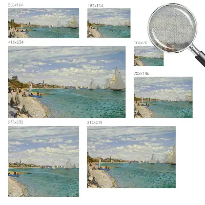 Papel de parede autocolante para sala com estampa de paisagem litorânea
