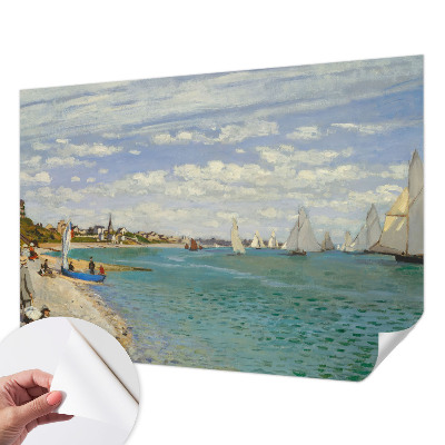 Papel de parede autocolante para sala Paisagem litorânea