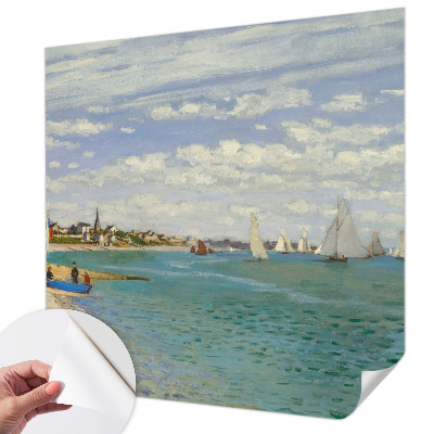 Papel de parede autocolante para sala Paisagem litorânea