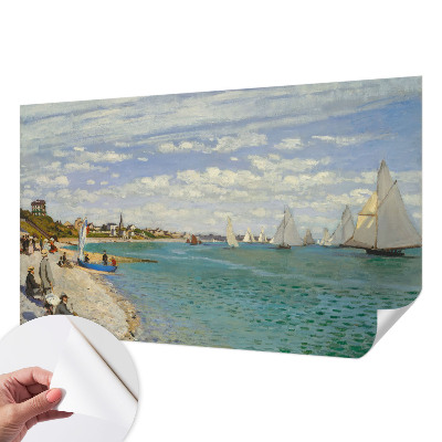 Papel de parede autocolante para sala Paisagem litorânea
