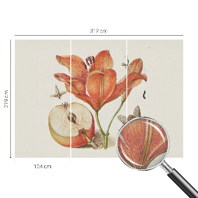 Papel de parede autocolante Ilustração botânica