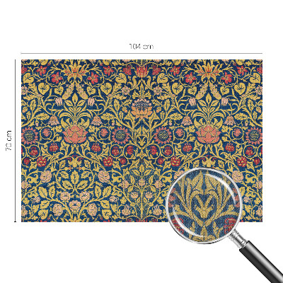 Autocolante de parede fotográfico Estampa floral