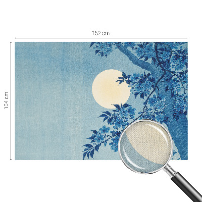 Papel de parede autocolante Lua das Flores