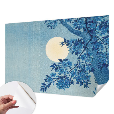 Papel de parede autocolante Lua das Flores