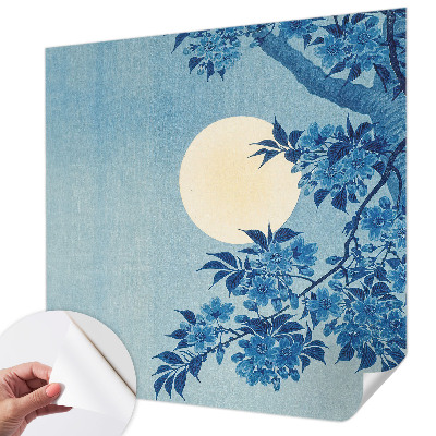 Papel de parede autocolante Lua das Flores