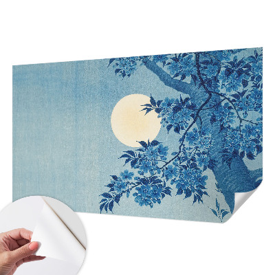 Papel de parede autocolante Lua das Flores