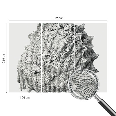 Papel de parede infantil A arte da natureza