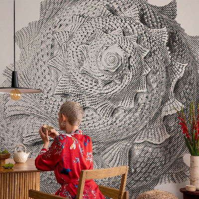 Papel de parede infantil A arte da natureza