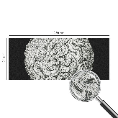 Papel de parede 3D Estrutura esférica