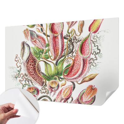 Papel de parede autocolante para sala Detalhes da planta