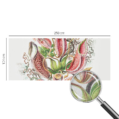 Papel de parede autocolante para sala Detalhes da planta