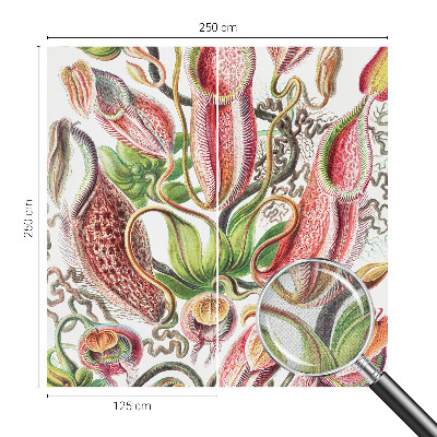 Papel de parede autocolante para sala Detalhes da planta
