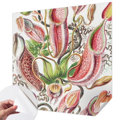 Papel de parede autocolante para sala Detalhes da planta