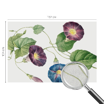 Papel de parede autocolante com padrão floral elegante