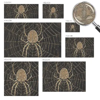 Papel de parede autocolante para quarto com padrão de teia de aranha