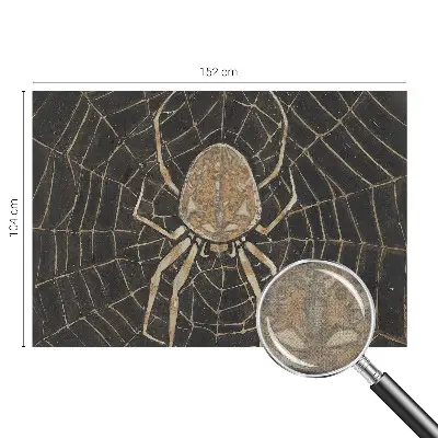 Papel de parede autocolante para quarto com padrão de teia de aranha