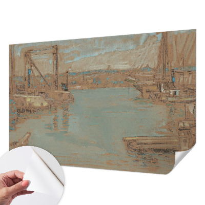 Autocolante de parede fotográfico com imagem das vistas do porto