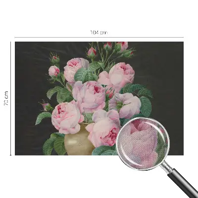 Papel de parede infantil com padrão floral elegante