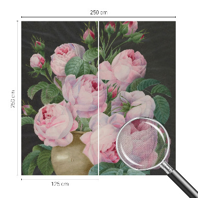 Papel de parede infantil Elegância floral