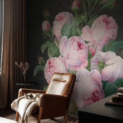 Papel de parede infantil Elegância floral