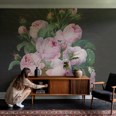 Papel de parede infantil Elegância floral