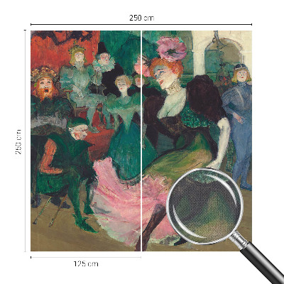 Papel de parede 3D dança de salão