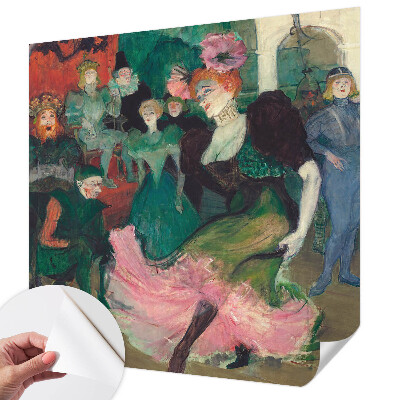 Papel de parede 3D com estampa de dança de salão