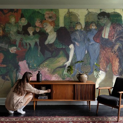 Papel de parede 3D dança de salão