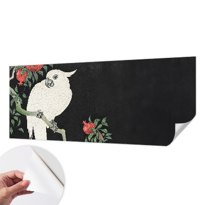 Papel de parede autocolante Papagaio-romã