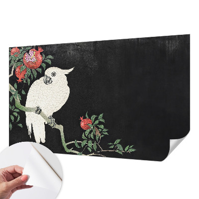 Papel de parede autocolante Papagaio-romã