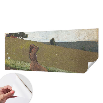 Papel de parede autocolante para sala com uma cena tranquila