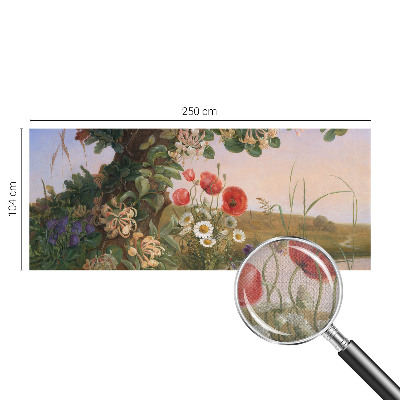 Papel de parede para criança Idílio floral