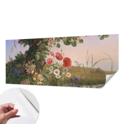 Papel de parede para criança com estampa Idílio floral